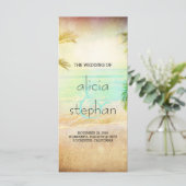 ビーチサンセット結婚式 プログラム (スタンド正面)