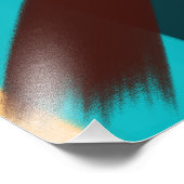 ビーチサンセット – 抽象芸術 フォトプリント (角)