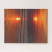 ビーチサンセット – 16時間365日 – 520台 ジグソーパズル (横)