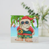 ビーチサンタカクテルパーティの招待状- SRF 招待状 (スタンド正面)