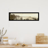 ビーチサンタクルーズCA写真1908 ポスター (キッチン)