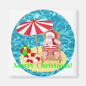 ビーチサンタ マグネット (正面)