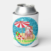 ビーチサンタ 缶クーラー (缶正面)