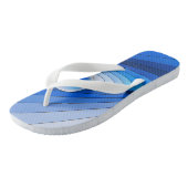 ビーチサンダルにリップル効果ペアを引き起こす球体 ビーチサンダル (アングル)