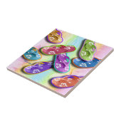 ビーチサンダルのセラミックタイル タイル (側面)