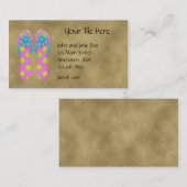 ビーチサンダルのプロフィールカード 名刺 (正面/裏面)