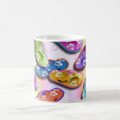 ビーチサンダルのマグ コーヒーマグカップ (中央)