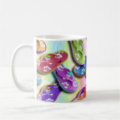 ビーチサンダルのマグ コーヒーマグカップ (左)