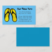 ビーチサンダルの名刺 名刺 (正面/裏面)