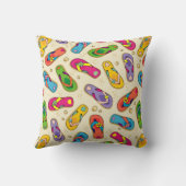 ビーチサンダルの枕 クッション (裏面)