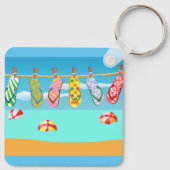 ビーチサンダルアットザビーチ キーホルダー (裏面)