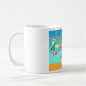 ビーチサンダルアットザビーチ コーヒーマグカップ (左)