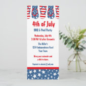 ビーチサンダルアメリカ 招待状 (スタンド正面)