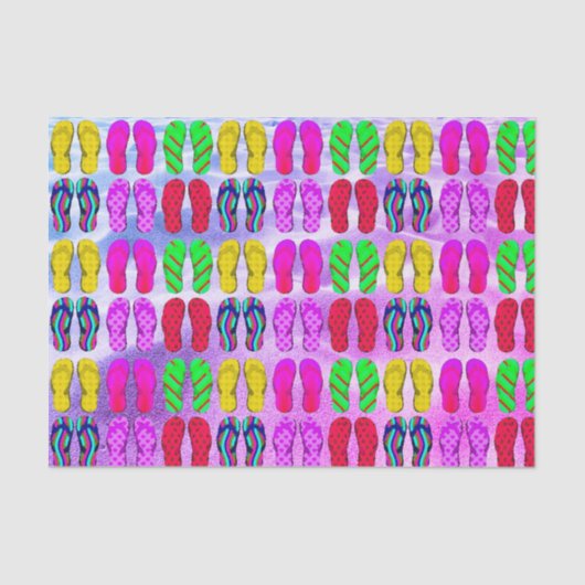 ビーチサンダルオンサンドティッシュペーパー 薄葉紙 (正面)