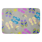 ビーチサンダルオンビーチ バスマット (正面)