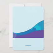 ビーチサンダルオンライン招待状 招待状 (裏面)