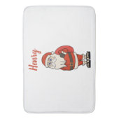 ビーチサンダルカスタムサンタクロース バスマット (正面縦)