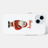 ビーチサンダルカスタムサンタクロース Case-Mate iPhoneケース (裏面 (横))