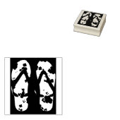 ビーチサンダルサンダル概要靴トートゴム印 ラバースタンプ (押印)