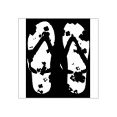 ビーチサンダルサンダル概要靴トートゴム印 ラバースタンプ (インプリント)