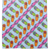 ビーチサンダルシャワーカーテン シャワーカーテン (正面)