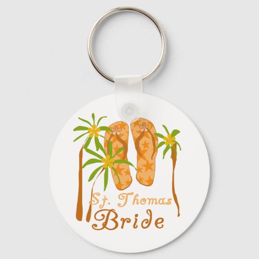 ビーチサンダルセントトーマス・ブライド キーホルダー (正面)