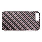ビーチサンダルピンクブラックウィメンズ Case-Mate iPhoneケース (裏面(横))