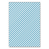 ビーチサンダルブルーシーティングカード テーブルナンバー (裏面)