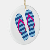 ビーチサンダル セラミックオーナメント (右)