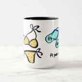 ビーチサンダル マグカップ (中央)