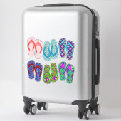 ビーチサンダル |夏の靴 シール (スーツケース)