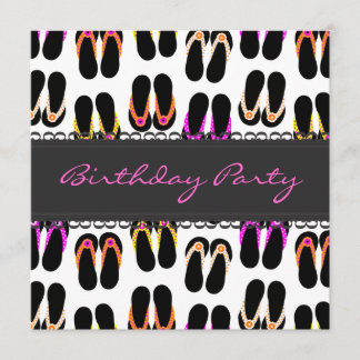 ビーチサンダル 招待状