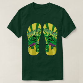 ビーチサンダル Tシャツ