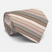 ビーチサンドアーストーンカラーストライプ オン ウォータカラー ネクタイ (ロール)