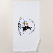 ビーチサンドウィッチハローウィンパーティ ビーチタオル (正面)