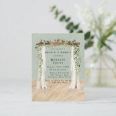 ビーチサンドカノピー トロピカル ブランシュ＆バブル ご招待 招待状 (スタンド正面)