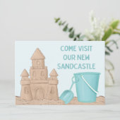 ビーチサンドキャッスル新しいアドレスの移動 案内状 (スタンド正面)