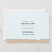 ビーチサンドキャッスル新しいアドレスの移動 案内状 (裏面)