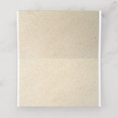 ビーチサンドキャッスル結婚ズテーブル座席表 プレイスカード (内部開封)