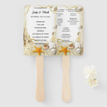 ビーチサンドキャッスル結婚式 プログラムファン