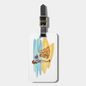 ビーチサンドキャッスル ラゲッジタグ (正面縦)