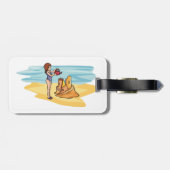 ビーチサンドキャッスル ラゲッジタグ (裏面横)