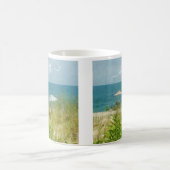 ビーチサンドサンシャイン楽しむショア! コーヒーマグカップ (中央)