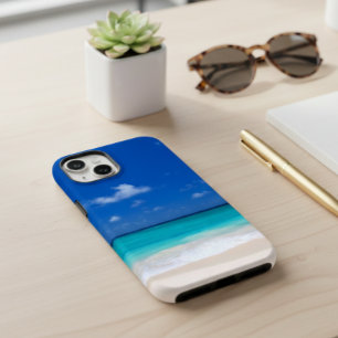 ビーチサンドサーフ海シー航海の Case-Mate iPhone 14ケース