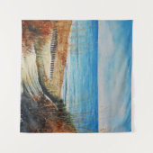 ビーチサンドダンズと海絵画ズ |タペストリー タペストリー (正面(横))