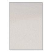 ビーチサンドテ結婚ントの護衛カード テーブルナンバー (裏面)