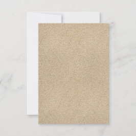 ビーチサンドドルRSVP 出欠カード