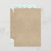 ビーチサンドドルRSVP 出欠カード (正面/裏面)