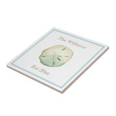 ビーチサンドド結婚ル記念日 タイル (側面)