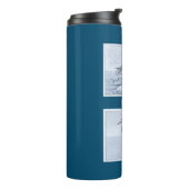 ビーチサンドパイパー鳥の熱帯海名オプション タンブラー (回転左)